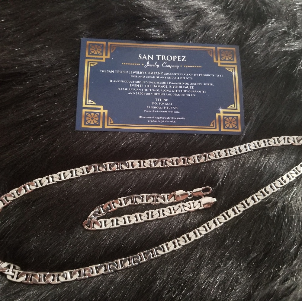 Necklace with bracelet